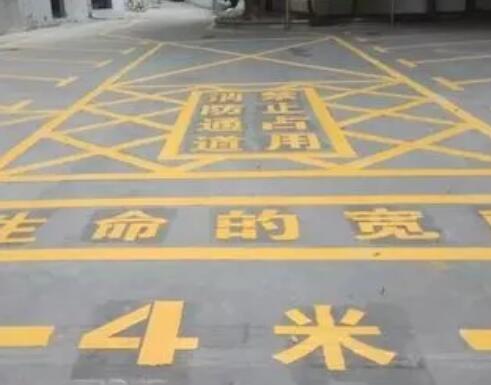 宜章仓库划线